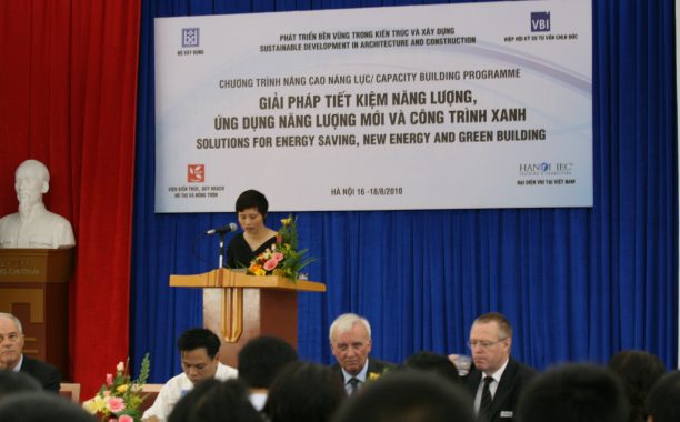 Đại diện Hiệp hội Kỹ sư Tư vấn Đức (VBI) tại Việt Nam